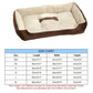 6 Size Soft Fleece Pet Dog  bed