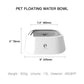 1.5L Pet Dog Water Bowl Portable Floating fountain Not Wetting Mouth Dog/Cat