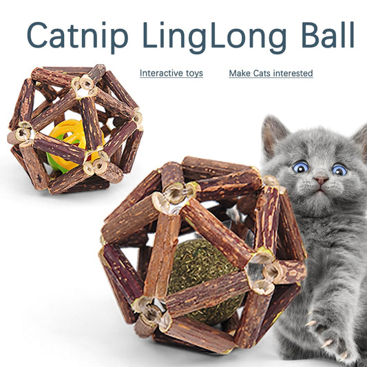 Catnip Ball Cat Toys Interactive Toy For Kitten
